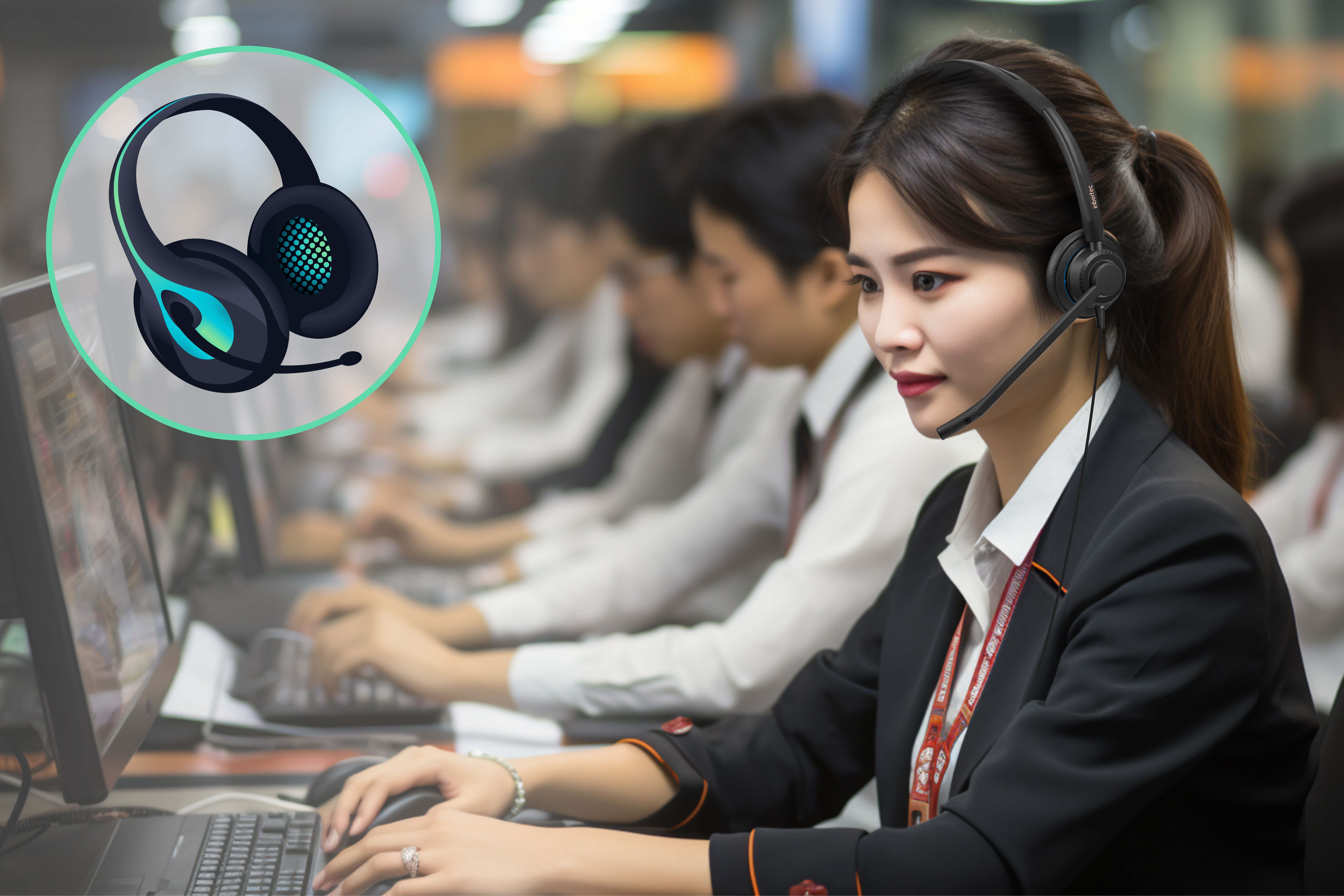 call center headset