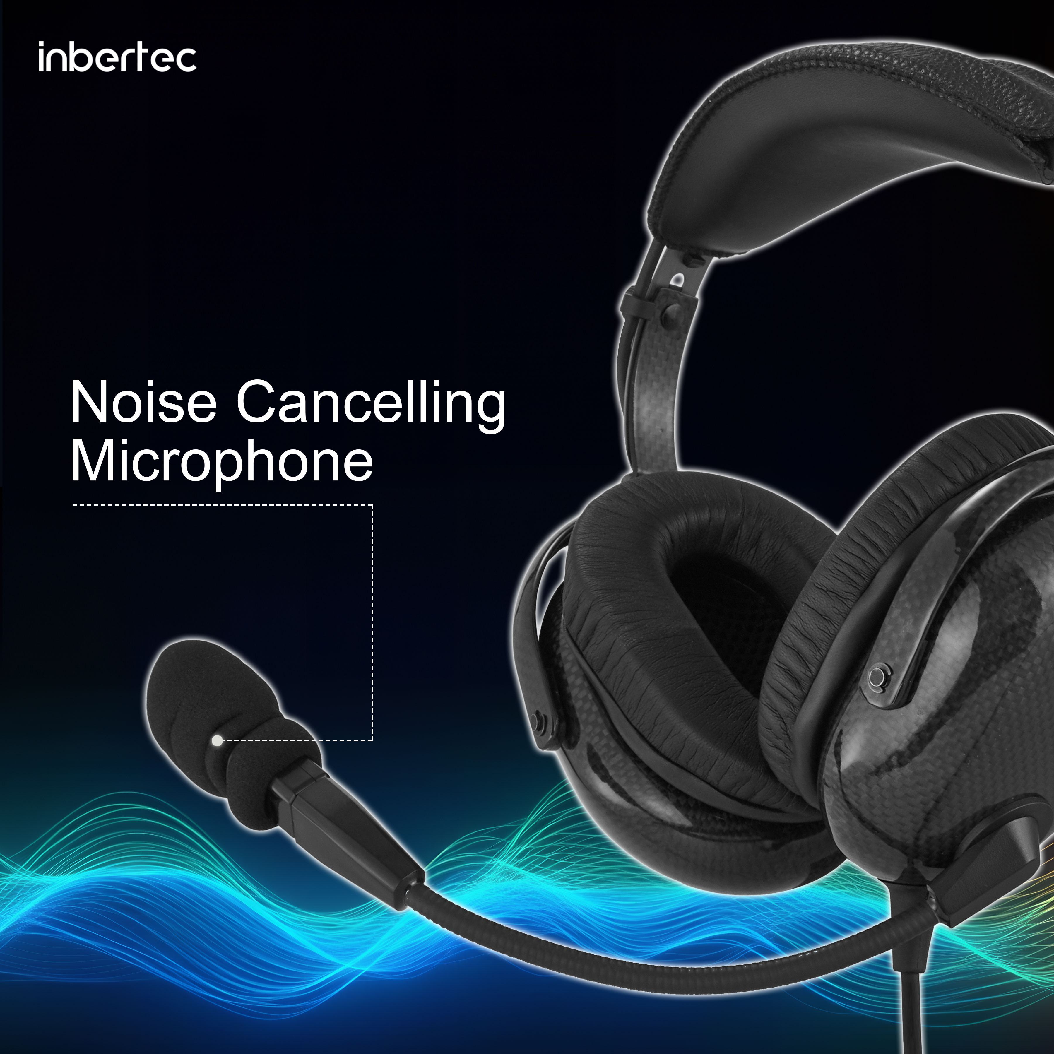 Noise cancelling microphone
